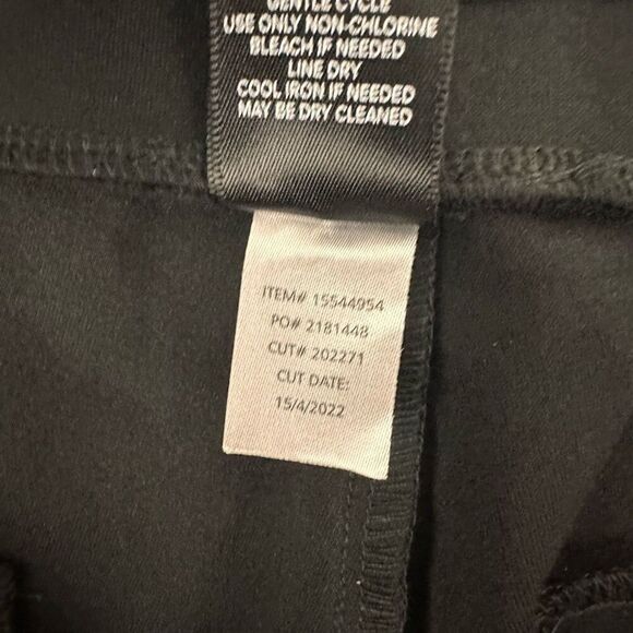 Torrid Black Pants Slacks Pull On size 4R - Picture 7 of 7